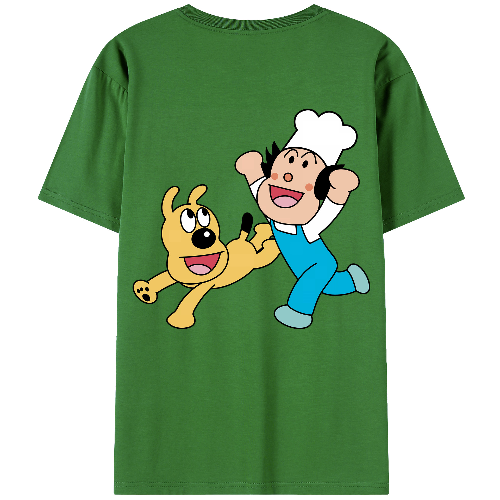 （画像用） アンパンマン Anpanman レディース半袖Tシャツ(バックプリント)